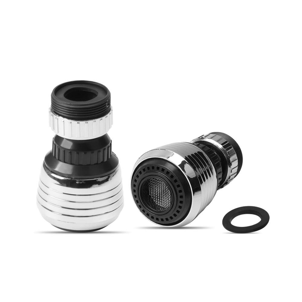360° Rotate Water Saving Tap Bubbler Frother Nozzle Attachment Kitchen Faucet Sprayer Adapter Filter Sprayer Adapter Filter