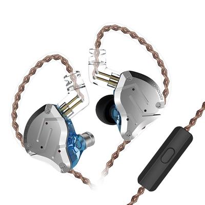 Yinyoo Chinesische Kopfhörer KZ ZS10 PRO Kopfhörer Kabelgebundene Kopfhörer In-Ear-Kopfhörer Kabelgebundener Kopfhörer Typ 2-Pin Austauschbare Kabel Kopfhörer Kabelgebundener Kopfhörer Typ Stecker