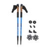 2-Pack Lightweight Aluminum Hiking Poles Adjustable Trekking Sticks Mountain Climbing Backpacking