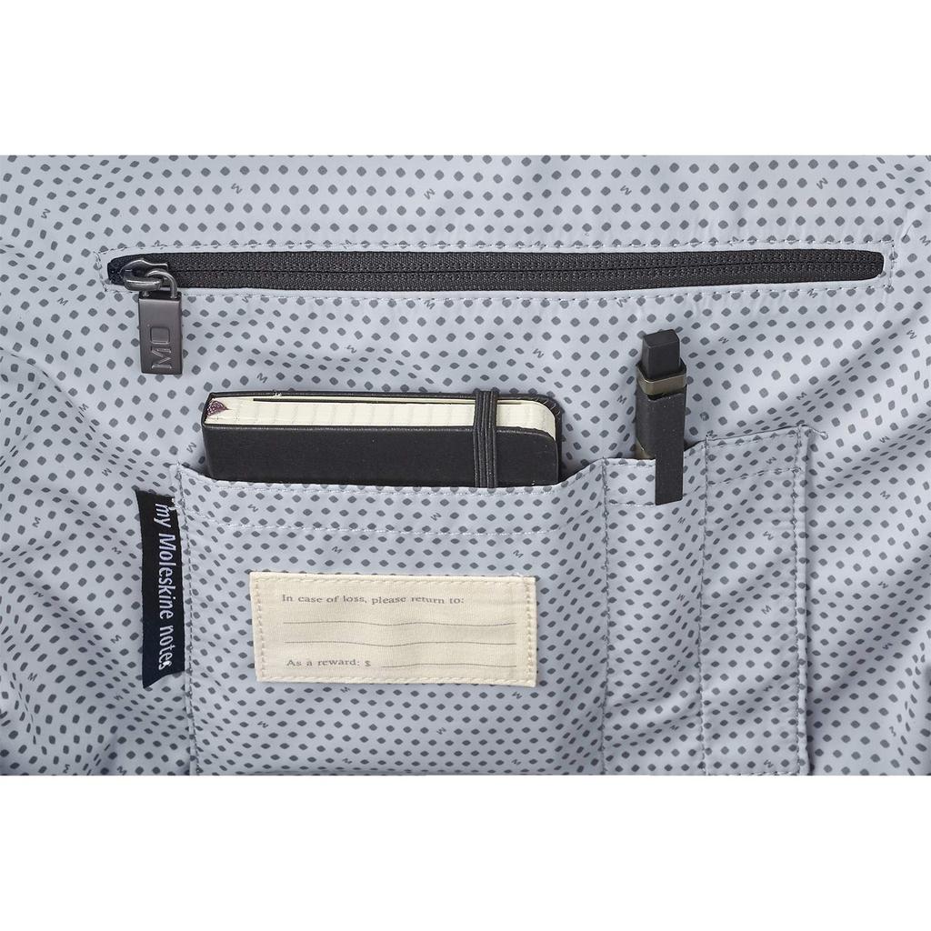 Moleskine Backpack, Fits 15-inch Laptop, Business Backpack, Backpack Collection, Men's, Black, One Size