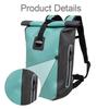 Roll up Top Backpack Waterproof Dry Bag 20 L Portable Pouch Waterproof Storage Bag for Beach Kayak Boating Swimming