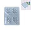 Clovers Shape Silicone Craft Mold For DIY Resin Jewelry Accessory Decorations Lucky Symbol Design Nonstick Surfaces