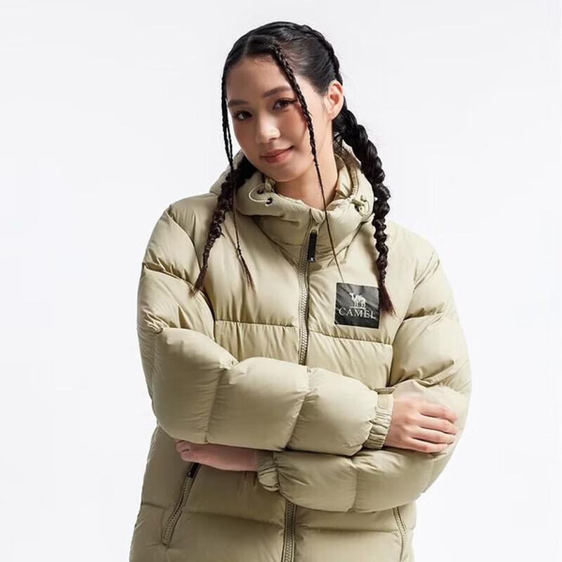 CAMEL Unisex Outdoor Duck Down Jacket A33CR07164 XS