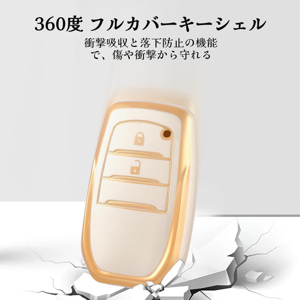 NU KÖR VI Nyckelskal, TPU Bilnyckelskydd, Nyckelfodral, Kompatibel med Ny