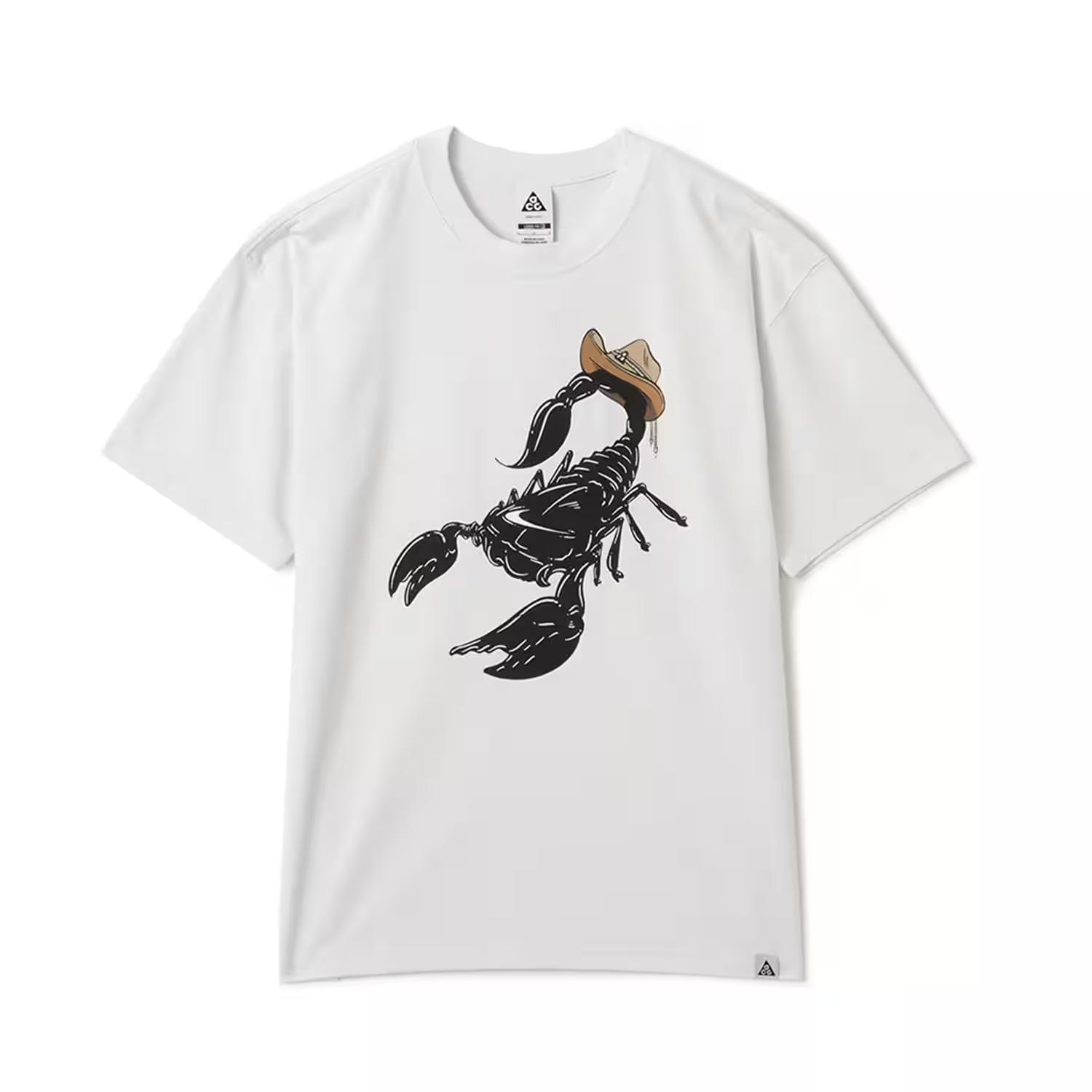 

Nike Dri-Fit SS25 ACG Scorpion Summit Удобная Универсальная Свободная Футболка с Коротким Рукавом Унисекс Топы HV1291-121 3XL