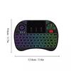 2.4GHz Wireless English Remote Control Keyboard with Touchpad Backlit for Android TV Box Pc Mouse Combo Turbo Function