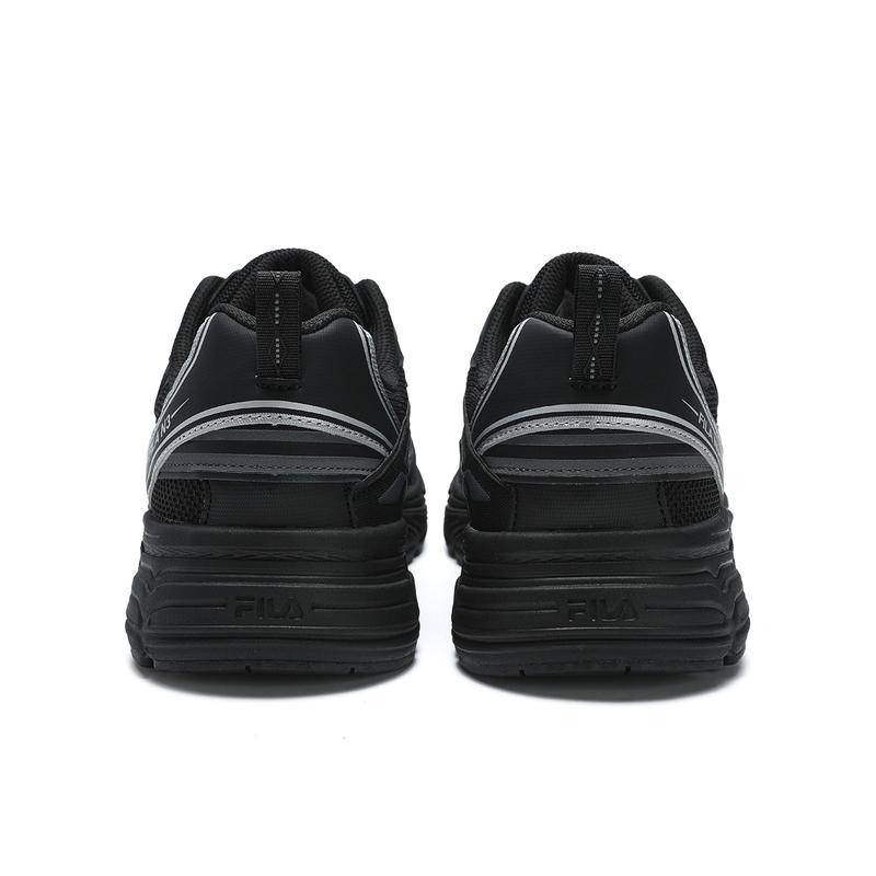 FILA Simple Versatile Low-Top Casual Shoes Men sneakers Black Shadow-Black Gray F12M432112FDB