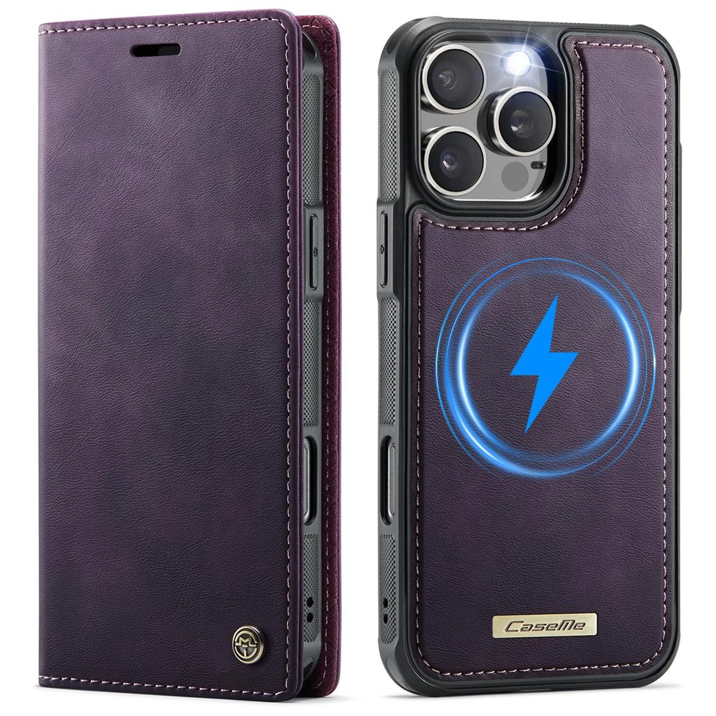 Detachable 2 In 1 Leather Case for iPhone 16 Pro Max 15 Plus 14 13 12 11 Card Slot Stand Magnetic Flip Wallet Phone Cover Coque