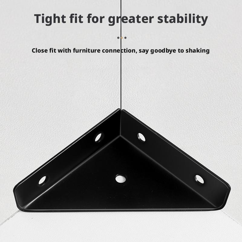Thickened Triangle Fixed Angle Code 90 Degree Angle Furniture Corner Connector Brace Support Bracket