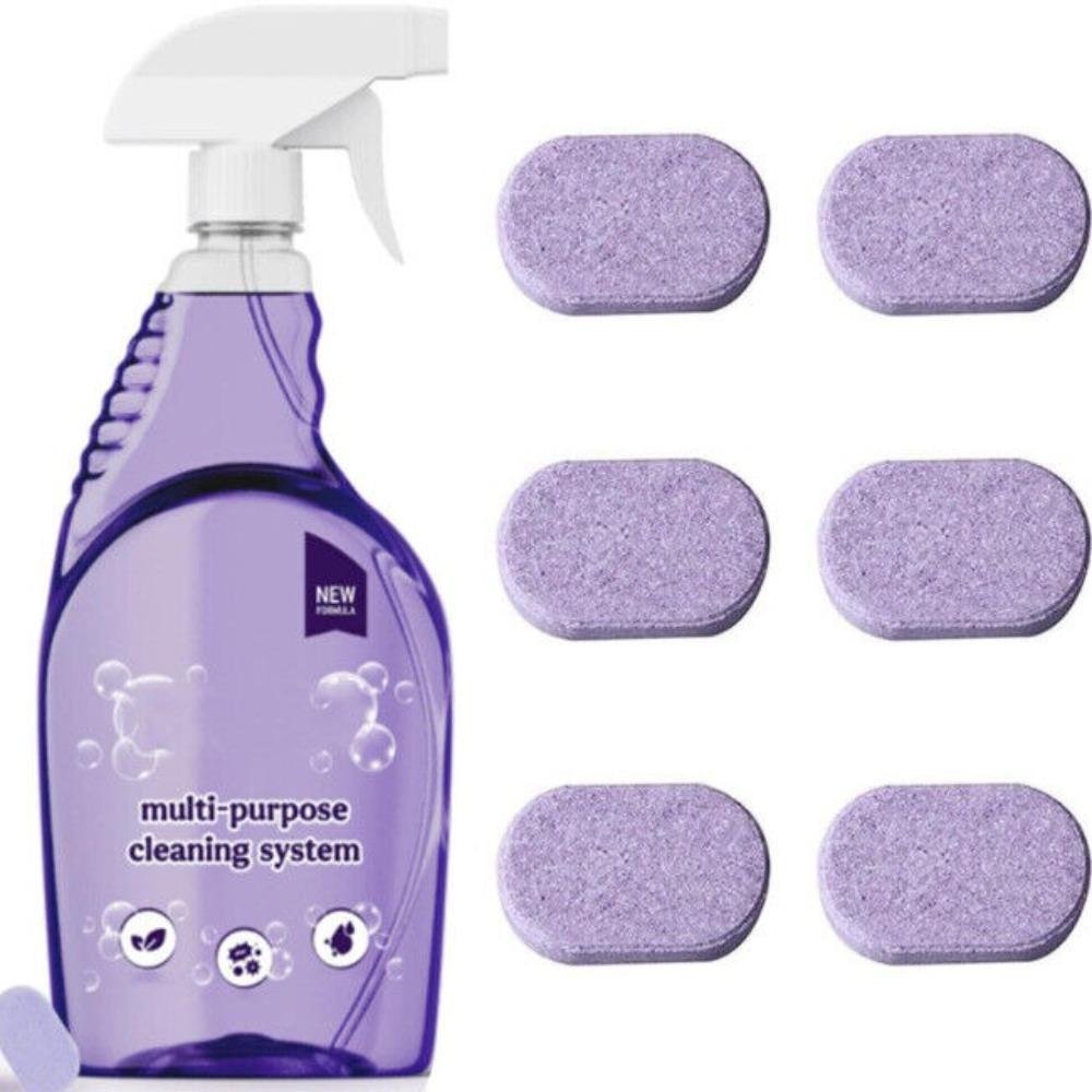Plastic Cleanlix Cleaner All-in-one Stain Cleaning Deep Cleaning Multipurpose Cleaner with Cleaning Tablets All Surface
