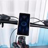Stötsäker Cykeltelefonhållare Hållbar Universal ABS Telefonfäste Hållare Kit Quad-Lock Justerbar Cykeltelefonfäste Cykel
