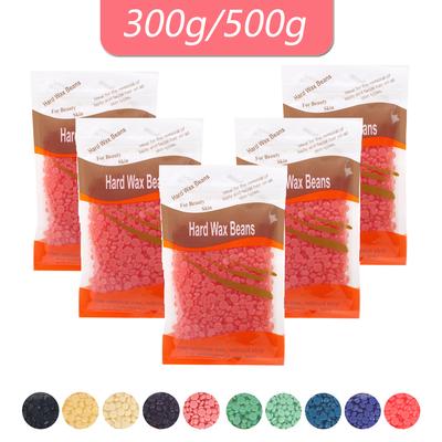 300/500g Cera Dura in Granuli per Depilazione a Caldo Film di Cera per Macchina Scaldacera Granuli di Cera Marca Fragranza Cera in Granuli NUOVO