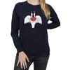 Looney Tunes Sylvester Big Face Sweatshirt für Damen