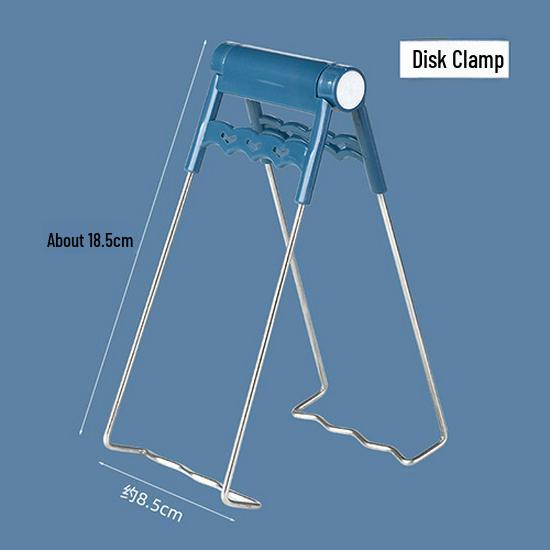 

Нескользящий антиожоговый зажим для миски и держатель для тарелок из нержавеющей стали