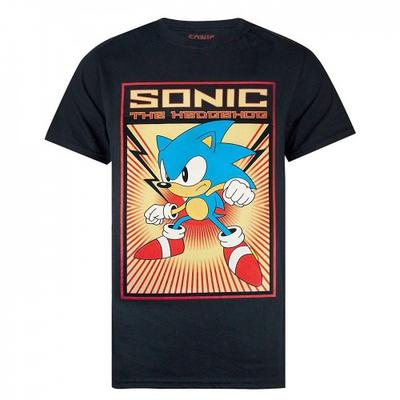 Herren-Propaganda-Plakat-T-Shirt