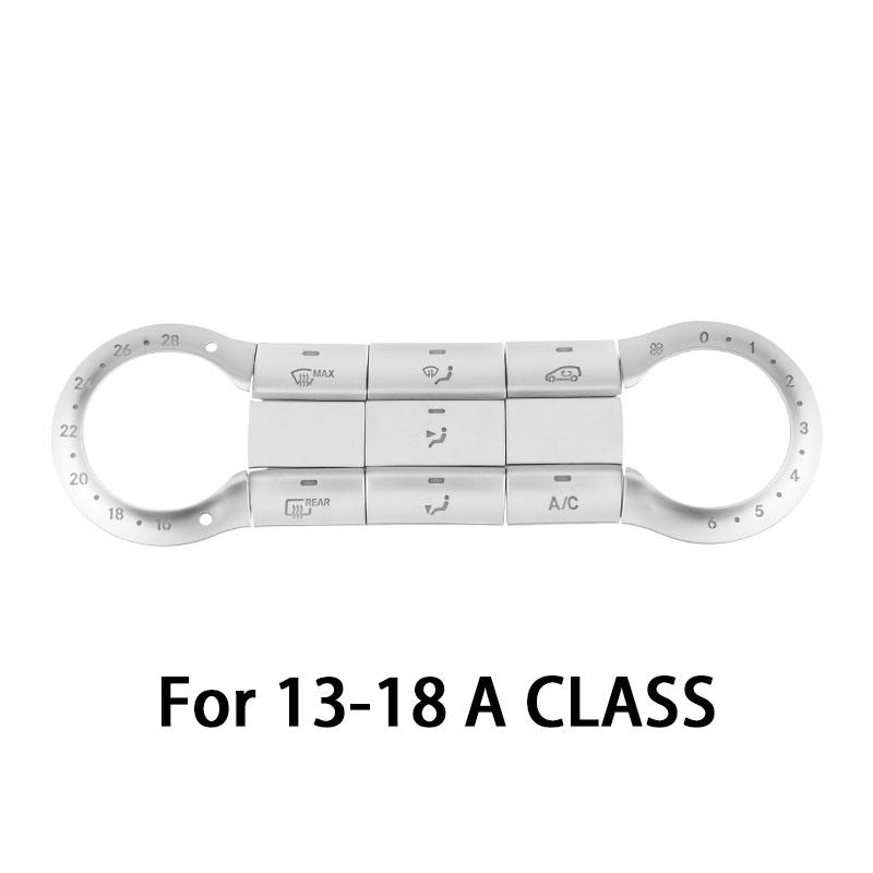 For Mercedes Benz GLA X156 CLA X117 A W176 B Class W246 W242 2013-2017 2018  Car Air Conditioner Button Cover Trim Sticker