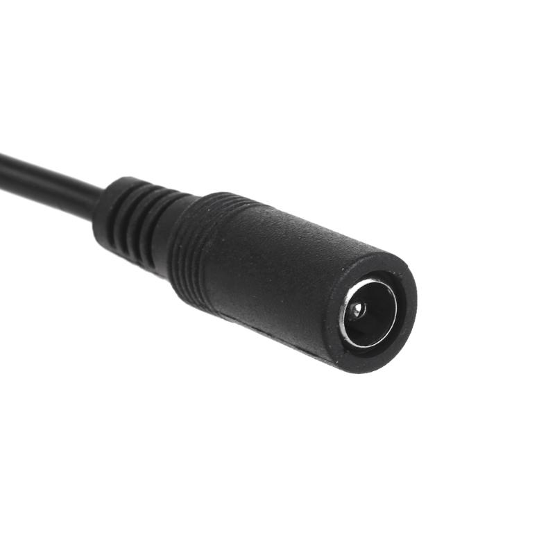 DC 5.5x2.1mm Female to USB Female Power Jack Extension Charge Cable 6V-30V to 5V Charging Cord Adapter