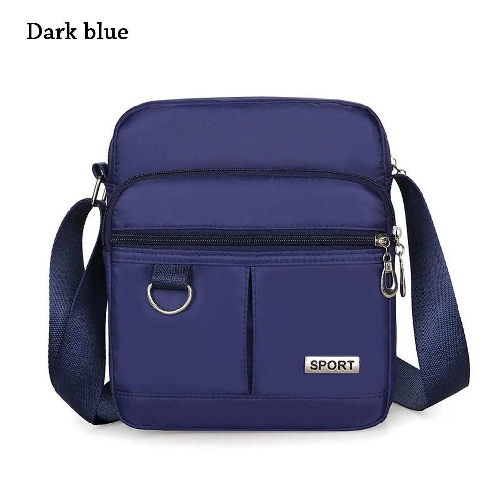 Mehrere Taschen Hohe Kapazität Damen Nylon Umhängetasche Cross Body Schultertasche Messenger Tasche Oxford Klappe Handtaschen