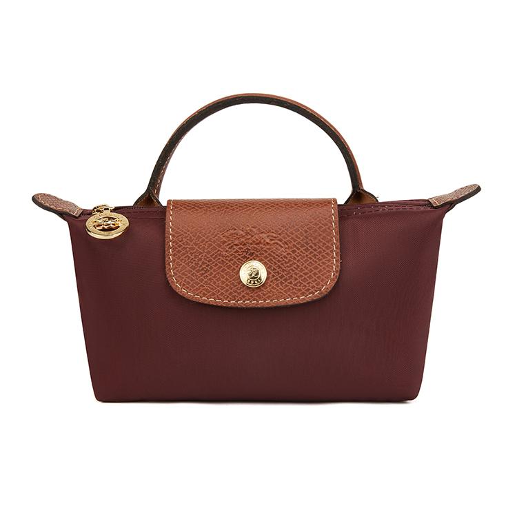 

Longchamp Le Pliage Original Metal Zipper Snap Closure Nylon Tote Bag Women Tote Bag Burgundy 34175089P87 Basic Set (Bag)