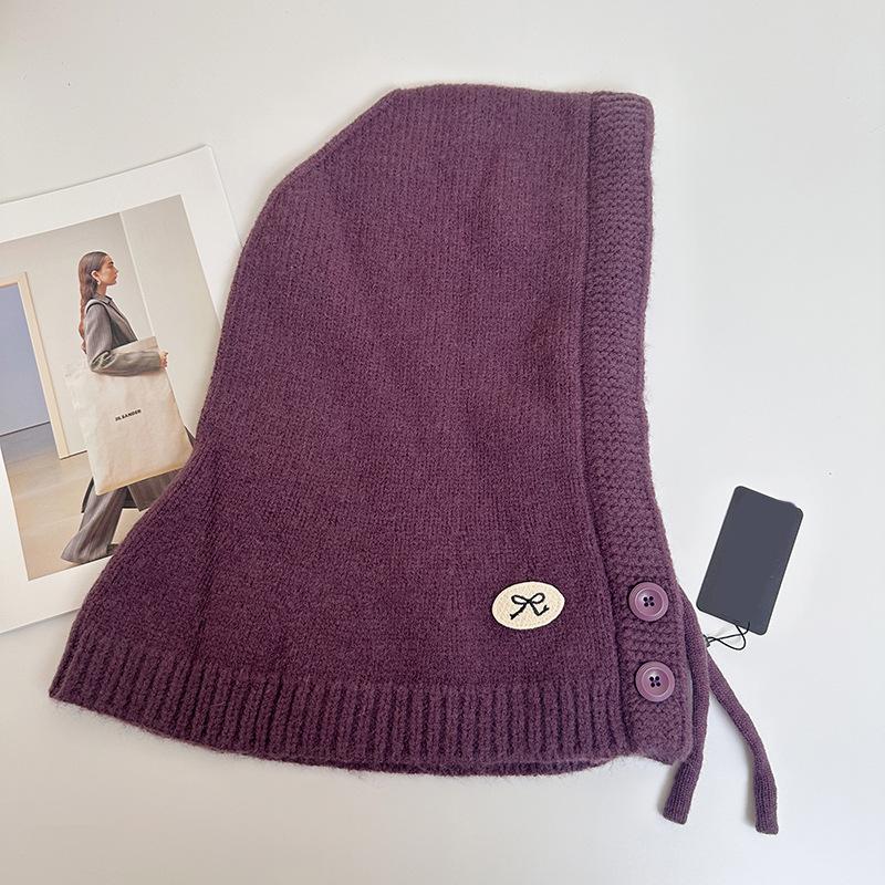 

Women S Winter Fishing Hat with Scarf - Windproof Knit Cap, Adjustable Strap, Thermal Insulation for Cold Weather, Fishing, Hunting, Outdoor Activity one size