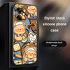Brand B-Butter Bear Cartoon Phone Case For Xiaomi Redmi 14C 13C 12C Note14 13 12 11 10 Pro Plus S Soft Black Phone Cover