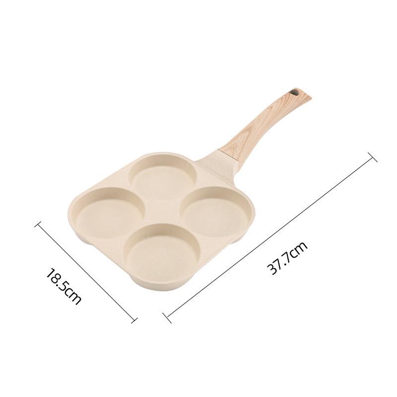Upgraded Maifan Stone 4-Hole Non-Stick Frying Pan