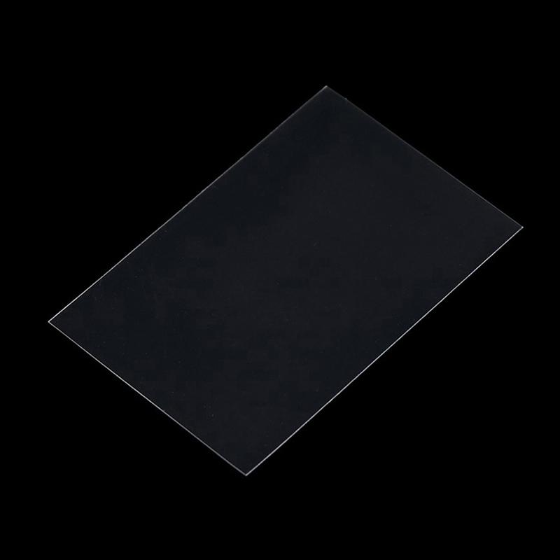 50 Stück Korea-Kartenhüllen, transparent, säurefrei, CPP, hart, 7,6 cm, holografische Schutzfolie für Fotokarten, Albumbinder