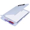 Portable Nursing Clipboard Writing Board File Organiser with Clipboard Pen Case Document Storage Case For Office School