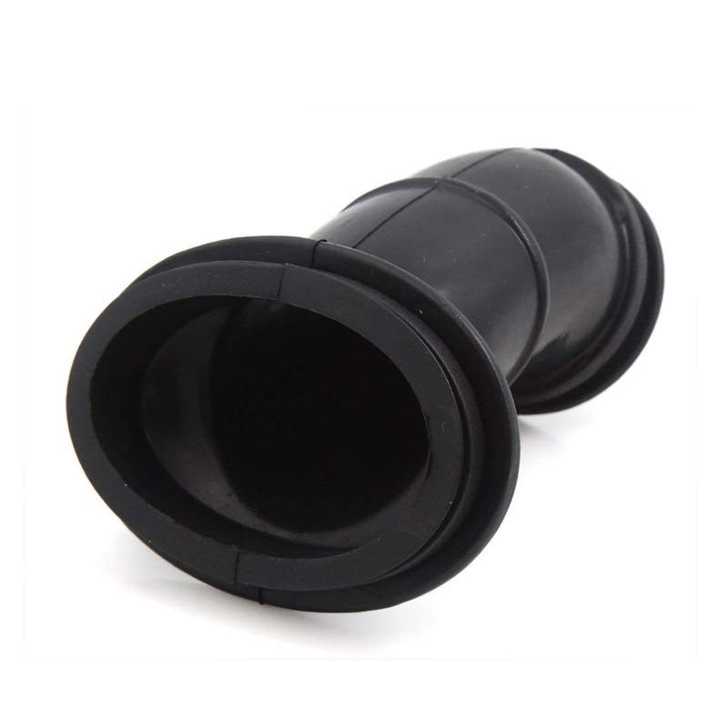 X Autohaux Motorcycle Spare Parts Black Rubber Air Filter Connector Adapter Fits for CG125