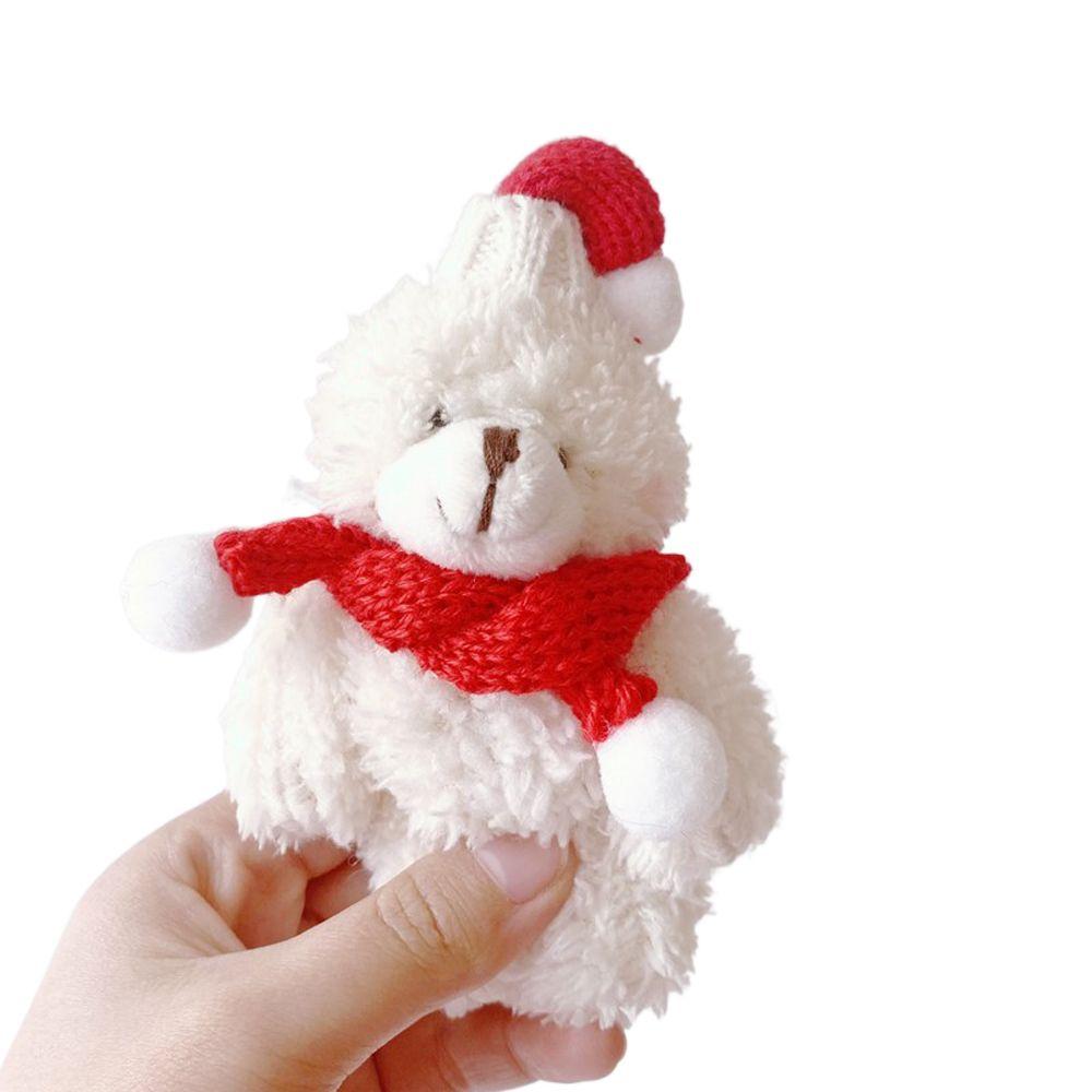 

Scarf Bear Hanging Doll Model Korean Style Key Chain Fashion Bag Pendant Christmas Key Holder A3