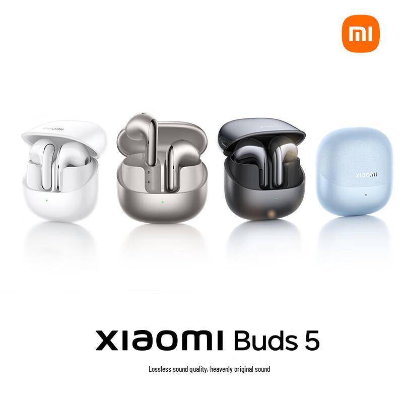 Xiaomi Buds 5 Active Noise Cancelling Semi-in-ear Bluetooth Earbuds