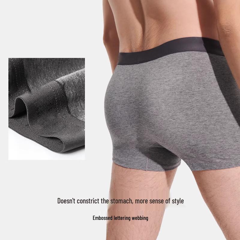 Men's Modal Blend Antibacterial Boxer Briefs