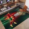 Benutzerdefinierter Teppich Cristiano Ronaldo Muster Druck Name Text Weicher Rutschfester Boden Teppich für Zuhause Innen Dekoration