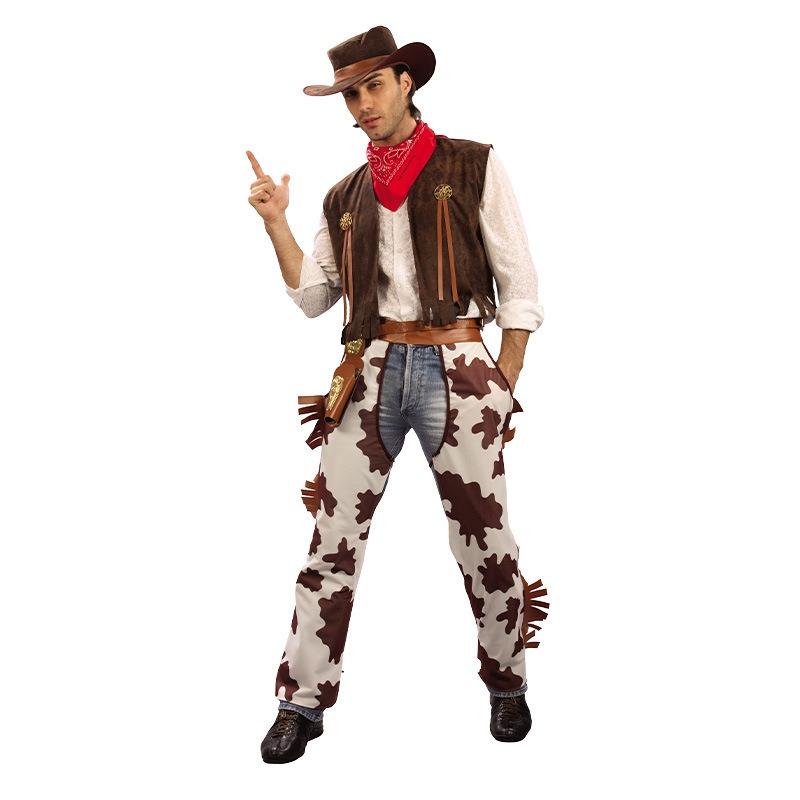Children's Western Cowboy Costumes Halloween, Masquerade, Cosplay Show Dresses