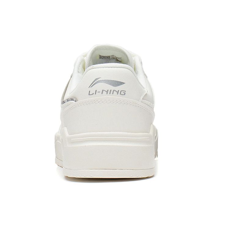 Li Ning Ace Comfortable Soft Casual Low-Top Sneakers Women sneakers White Gray AGCS032-1