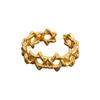 Niche Design Mesh Open Ring For Women Minimalist Fashion Band Daily Wear Jewelry Accessory