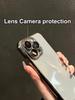 Fashion Camera Lens Protection Cases For iPhone 15 14 13 12 11 Pro Max 8Plus X XS 7 Plating Clear Soft Silicone Shockproof Cover