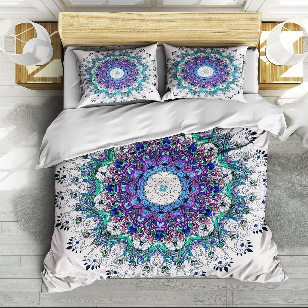 Three-Piece 3D Printing Four-Piece 3D Large-Size Pattern Bedding