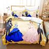 New Kawaii Anime Sugar Apple Fairy Tale Bedding Set Single Twin Full Queen King Size Bed Set Adult Kid Bedroom Duvet cover Sets