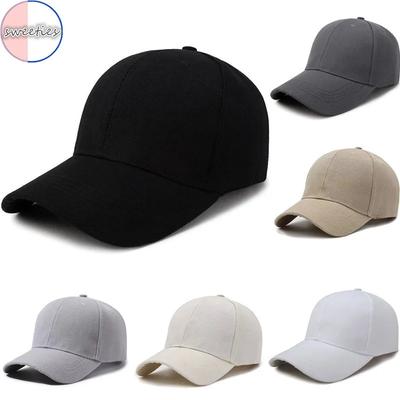 Unisex Outdoor Solid Color Sport Baseball Hat Men's Woman's Wide Brim Duck Tongue Hat Sunshade Hat