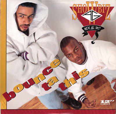 

12inch Record SHOWBIZ A.G. Bounce Ta This MR003 PolyGram K.K. Japan Rap HipHopRB Used