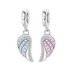 2026 Wings Feather Eternal Love Charm Charm Beads DIY Jewelry Bracelet Accessories 925 Silver