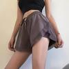 Women's Quick-Dry High Waist Running & Yoga Shorts - Loose, Two-in-One Design, Anti-Exposure.