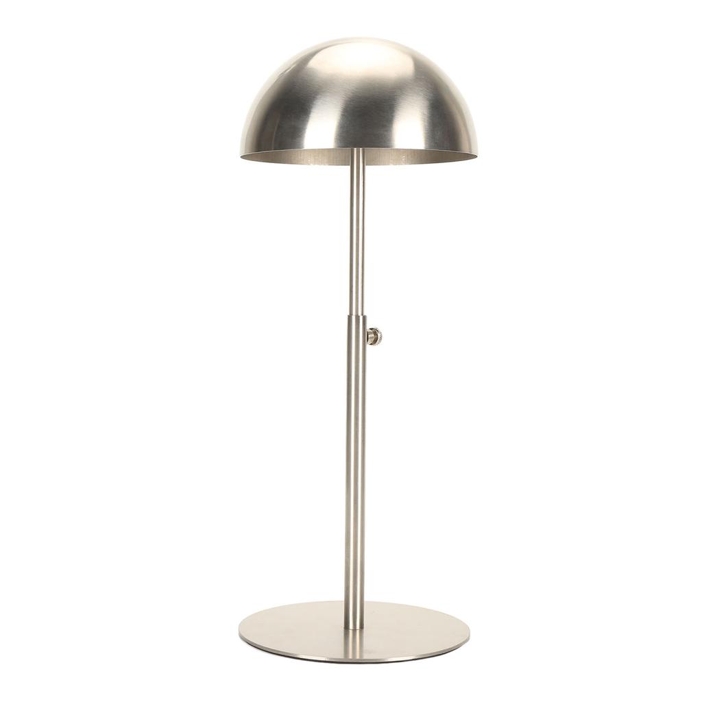 Hat Display Stand Multifunctional Portable Adjustable Height Stainless Steel Hat Rack Stand for