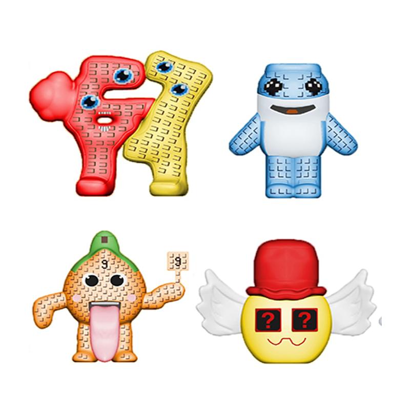 NEW Game Steal a Brainrot 8pcs Figure Sammy Jandel Esok Sekolah Strawberry Elephant Cute Sammy Jandel Fans