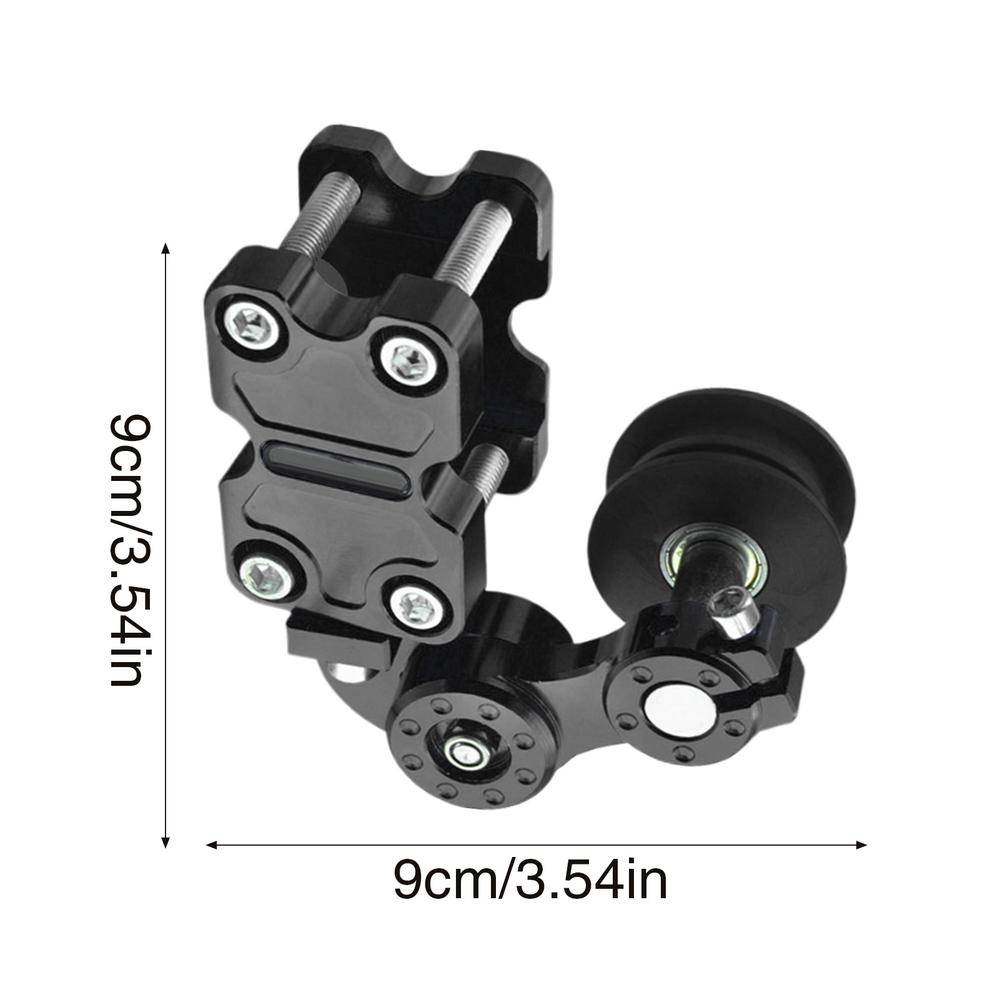 

Motorcycle Chain Adjuster Automatic Adjustment Motorbike Tension Guide Cycling Chain Tensioner Tool For Motorcycles Dirt Bikes чёрный