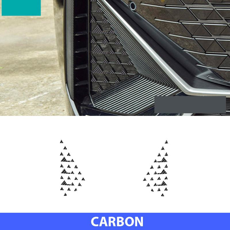 Vtear Car Body Stickers Fog Lamp Cover Grille Trim Car-Styling Exterior Decoration Parts Accessories For Changan Uni-V -2024