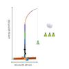 Self-Return Badminton Training Set Indoor Outdoor for Home Workouts, Children