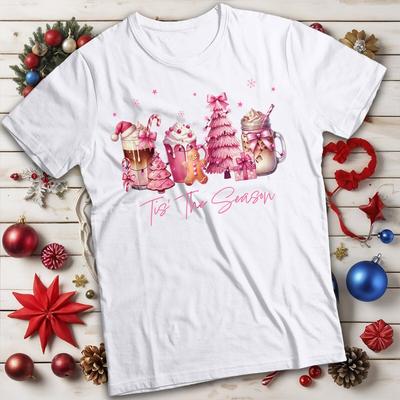 Mens and Womens Christmas Tree Christmas T-Shirt Tee #MC