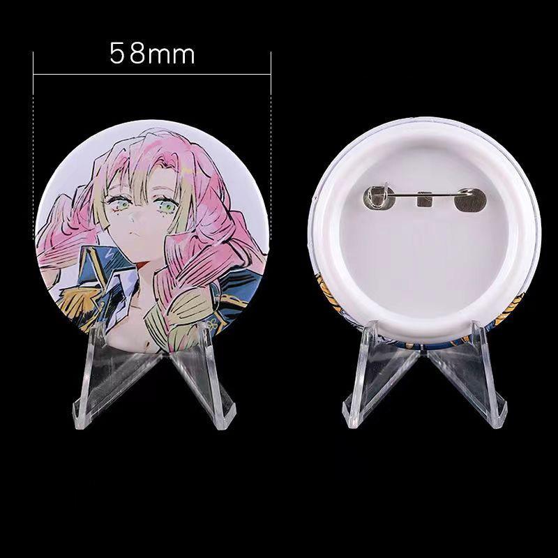 Spilla Uniforme Militare Demon Slayer. Spille anime, decorazione da collezione..